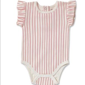 Pehr sleeveless ruffle onesie